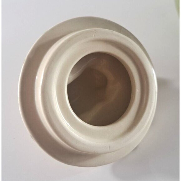 Nikko Pig Canister Jar Sugar Bowl 2 Handle Country Market Collection Green - Picture 5 of 7